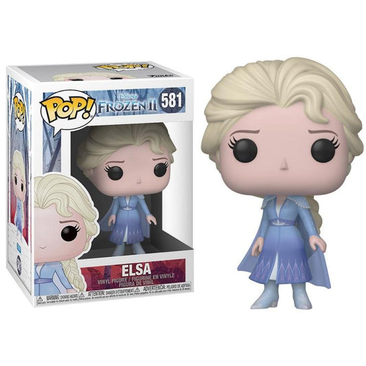 Funko Pop ! Disney Frozen Ii - (581) Elsa Vinyl Figure Frozen 2 Movie (Anna) 9Cm