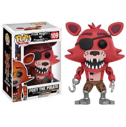 Funko Pop! Games Five Nights At Freddy'S - (109) Foxy The Pirate Figure Fnaf 9Cm