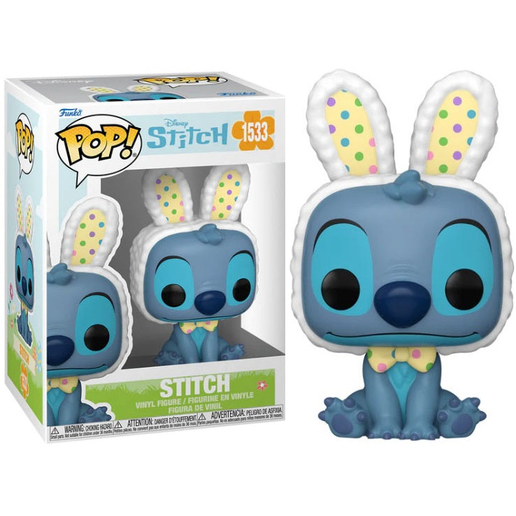 Funko Pop ! Disney Stitch - (1533) Stitch (Easter) Vinyl Figure 9Cm Statuetta