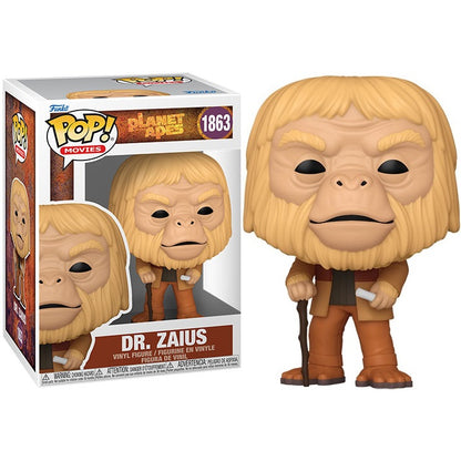 Funko Pop ! Movies Planet Apes (1863) Dr. Zaius Pianeta Delle Scimmie Figure 9Cm