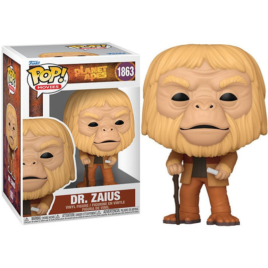 Funko Pop ! Movies Planet Apes (1863) Dr. Zaius Pianeta Delle Scimmie Figure 9Cm