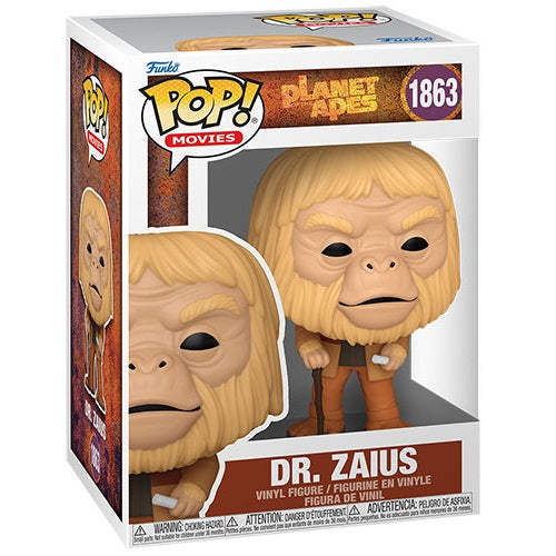 Funko Pop ! Movies Planet Apes (1863) Dr. Zaius Pianeta Delle Scimmie Figure 9Cm