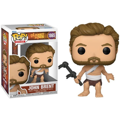 Funko Pop ! Planet Apes (1865) John Brent - Pianeta Delle Scimmie Figure 9Cm