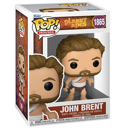 Funko Pop ! Planet Apes (1865) John Brent - Pianeta Delle Scimmie Figure 9Cm