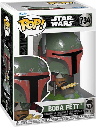 Funko Pop ! Star Wars Legacy - Boba Fett (734) Boba Fett With Rockets Figure 9Cm