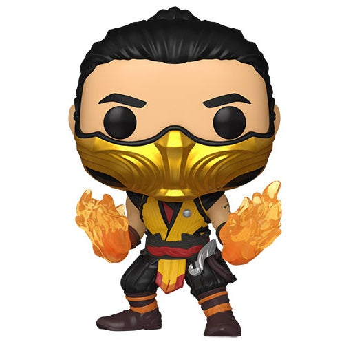 Funko Pop ! Games - Mortal Kombat 1 (1021) Scorpion Vinyl Figure 9Cm Statuetta