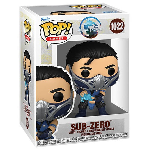 Funko Pop ! Games - Mortal Kombat 1 (1022) Sub-Zero Vinyl Figure 9Cm Statuetta