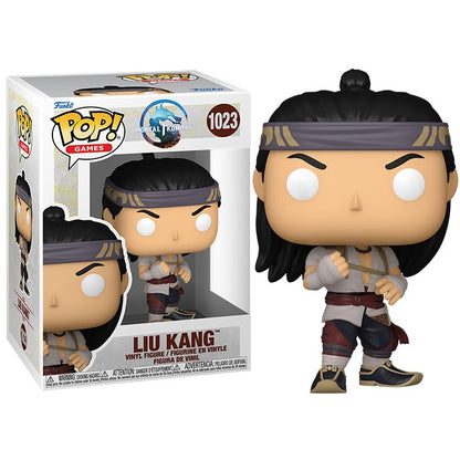 Funko Pop ! Games - Mortal Kombat 1 (1023) Liu Kang (God Of Fire) Figure Mk1 9Cm