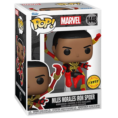 Funko Pop! Marvel (1448) Miles Morales Iron Spider (Chase) Spider-Man Comics 9Cm