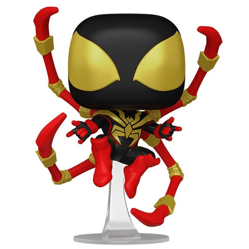 Funko Pop! Marvel (1448) Miles Morales Iron Spider Figure Spider-Man Comics 9Cm