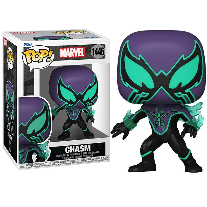 Funko Pop ! Marvel (1446) Spider-Man Cosmics Chasm Vinyl Figure 9Cm Statuetta