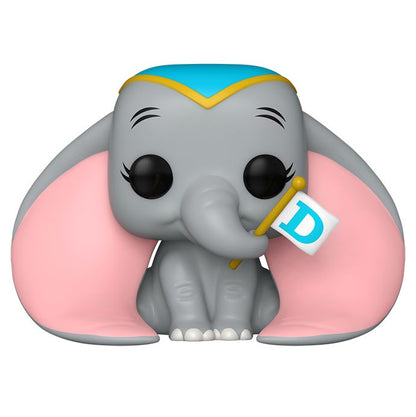 Funko Pop ! Disney - Dumbo (1535) Dumbo With Flag Vinyl Figure 9Cm Statuetta