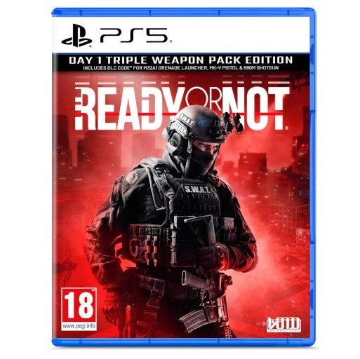 Ready or Not - Day 1 Edition Ps5 Gioco PlayStation 5 Pal Italiano Nuovo