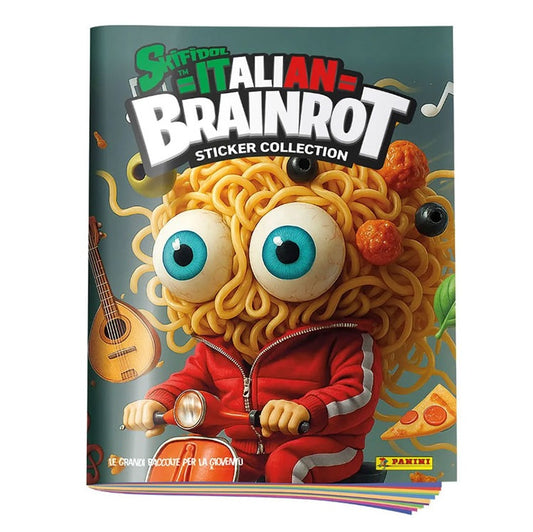 PANINI Stickers Skifidol BRAINROT Album Collection Figurine Ufficiale ITA