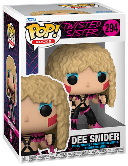 Funko Pop ! Rocks Twisted Sisters - (294) Dee Snider Rock Vinyl Figure 9Cm