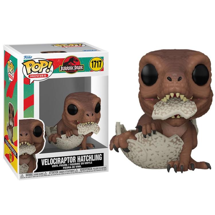 Funko Pop ! Movies - Jurassic Park (1717) Velociraptor Hatchling Figure 9Cm