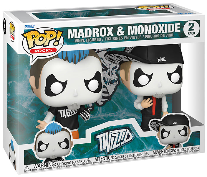 Funko Pop ! Rocks Twiztid - Madrox & Monoxide (2 Pack) Boys Music Vinyl Figure