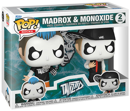 Funko Pop ! Rocks Twiztid - Madrox & Monoxide (2 Pack) Boys Music Vinyl Figure