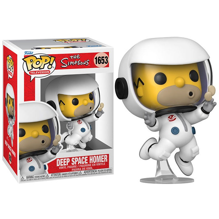 Funko Pop ! Television - The Simpsons (1653) Deep Space Homer Figure Simpson 9Cm