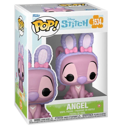 Funko Pop! Disney Stitch - (1534) Angel (Easter) Vinyl Figure 9Cm Lilo E Stitch