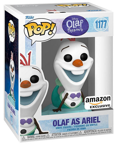 Funko Pop ! Disney Frozen Olaf Presents - (1177) Olaf As Ariel Figure Special