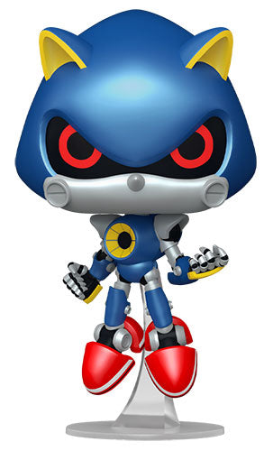 Funko Pop ! Games Sonic The Hedgehog - (916) Metal Sonic Figure Vinyl 9Cm Nuovo