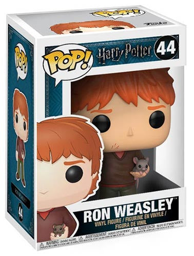 Funko Pop ! Harry Potter - Ron Weasley (44) Ron W / Crosta Figure Vinyl Mouse