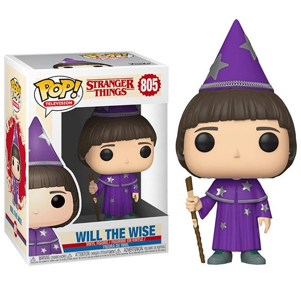 Funko Pop ! Tv Stranger Things S3 - Will The Wise (805) Vinyl Figure Mago 9Cm