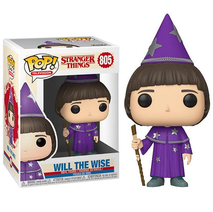 Funko Pop ! Tv Stranger Things S3 - Will The Wise (805) Vinyl Figure Mago 9Cm