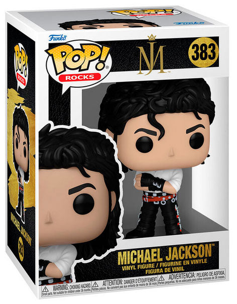 Funko Pop ! Rocks - (383) Michael Jackson (Dirty Diana) Clip Music Figure Mj