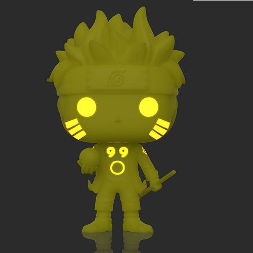 Funko Pop ! Naruto Shippuden (186) Naruto (Six Path) Special Edition Gitd Figure