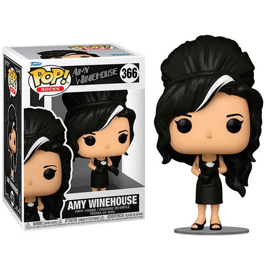Funko Pop ! Rocks - (366) Amy Winehouse Back To Black Figure Singer Vinyl 9Cm