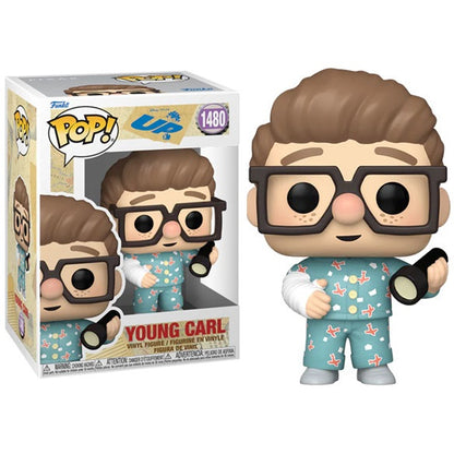 Funko Pop ! Disney Up S2 - (1480) Young Carl Vinyl Figure Bambino 9Cm Pixar