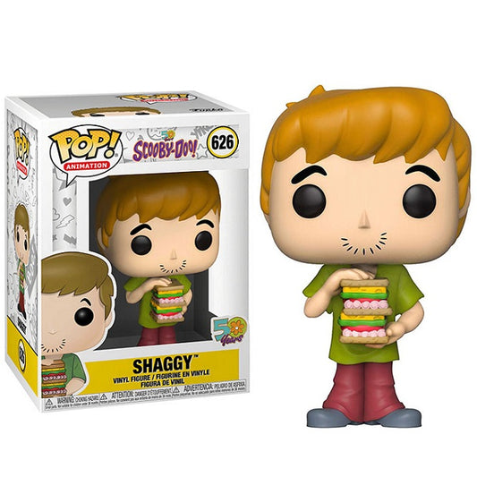 Funko Pop ! Animation Scooby-Doo! 50Th - (626) Shaggy W/ Sandwich Figure 9Cm
