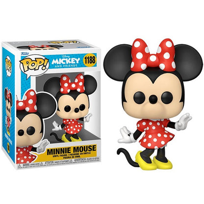 Funko Pop ! Disney Mickey & Friends - (1188) Minnie Mouse (Topolina) Figure 9Cm