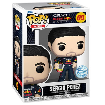 Funko Pop! Oracle Red Bull Racing (05) Sergio Perez W/Elmet Special Edition 9Cm