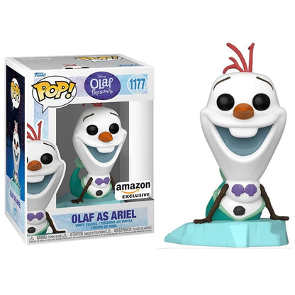 Funko Pop ! Disney Frozen Olaf Presents - (1177) Olaf As Ariel Figure Special