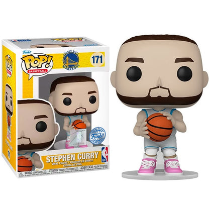 Funko Pop! Basketball - Golden State Warriors (171) Stephen Curry Figure 9Cm