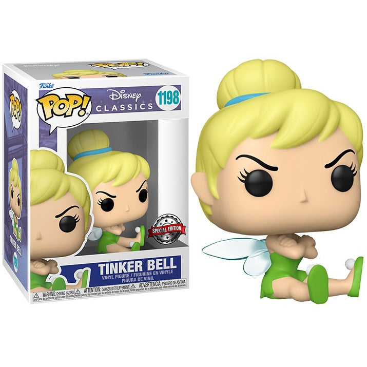 Funko Pop! Disney Classic (1198) Tinker Bell (Grumpy) Trilly Figure 9Cm Special