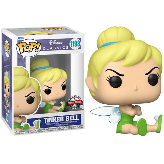 Funko Pop! Disney Classic (1198) Tinker Bell (Grumpy) Trilly Figure 9Cm Special