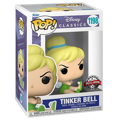 Funko Pop! Disney Classic (1198) Tinker Bell (Grumpy) Trilly Figure 9Cm Special