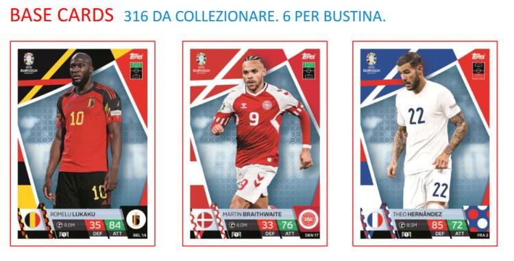 Topps Card Official Euro 2024 Update Mega Multipack - 37 Carte Match Attax Tcg