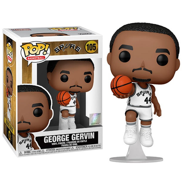 Funko Pop ! Nba Legends - (105) George Gervin Spurs Home Figure San Antonio 9Cm