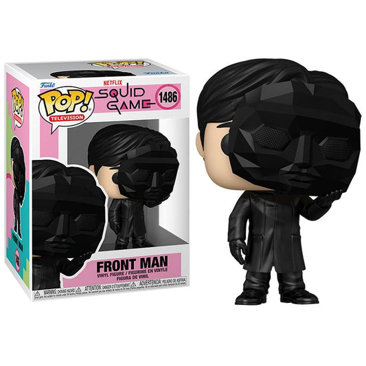 Funko Pop ! Television Squid Game 2 - (1486) Front Man Figure Vinyl Masked 9Cm
