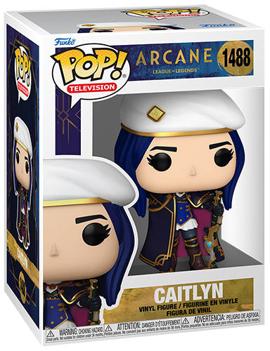 Funko Pop ! Tv Arcane League Of Legends - (1488) Caitlyn Figure Vinyl 9Cm