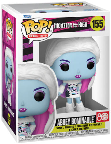 Funko Pop ! Retro Toys Monster High - (155) Abbey Bominable Figure Vinyl 9Cm