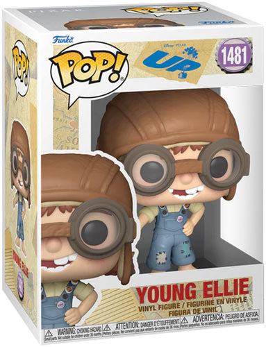 Funko Pop ! Disney Up S2 - (1481) Young Ellie Vinyl Figure Bambina 9Cm Pixar