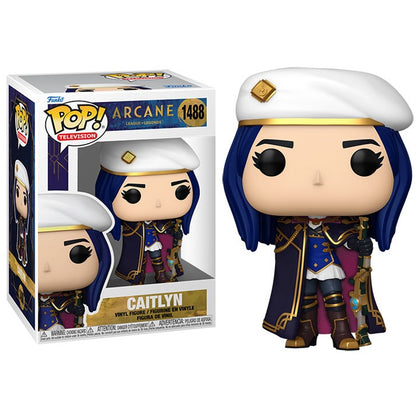 Funko Pop ! Tv Arcane League Of Legends - (1488) Caitlyn Figure Vinyl 9Cm