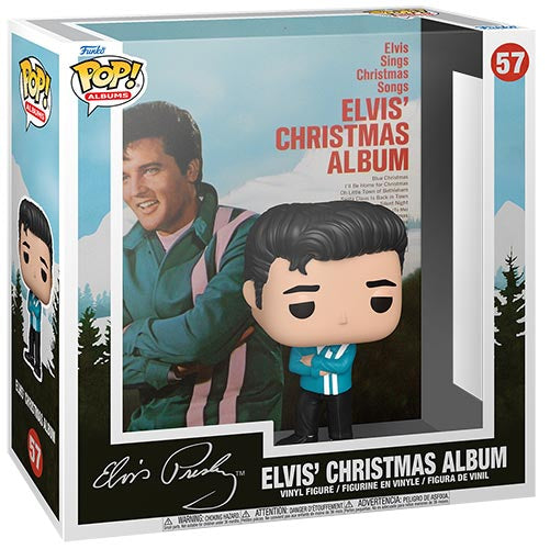 Funko Pop ! Albums Elvis Presley - (57) Elvis Christmas Album Cover Vinyil King