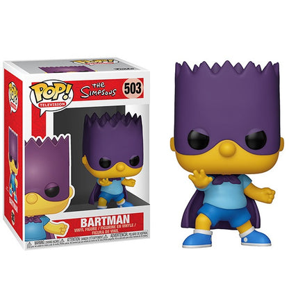Funko Pop ! Television The Simpson - (503) Bartman Vinyl Figure Bart Batman 9Cm